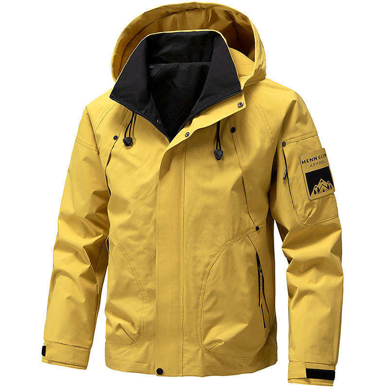 Outdoor Sport Waterproof Jacket - 2026 Spring Waterproof Hooded Jacket Men
