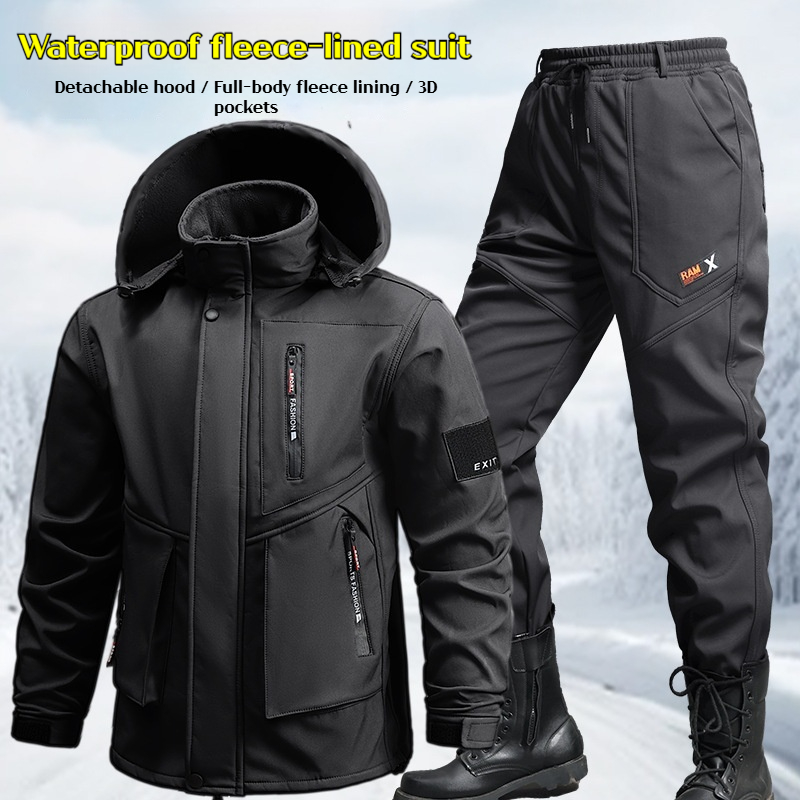 Men's Work Suit Winter Thicken - Outdoor Sport Winter Jacket recension och pris