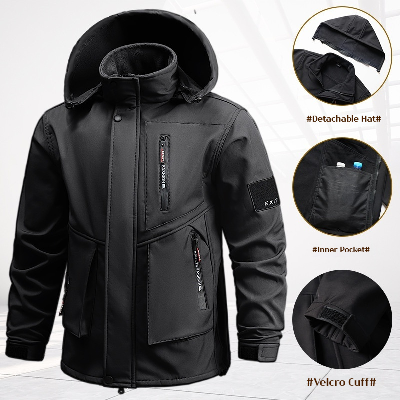 Men's Work Suit Winter Thicken - Outdoor Sport Winter Jacket recension och pris
