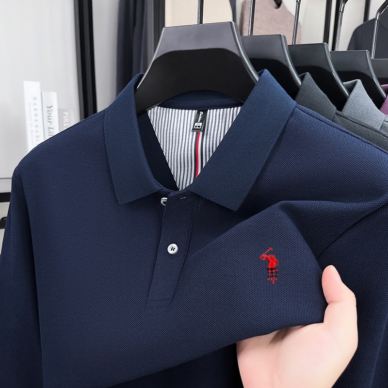 2026 Fashion Men's Classic Bra - Polo Shirt Equestrian recension och pris
