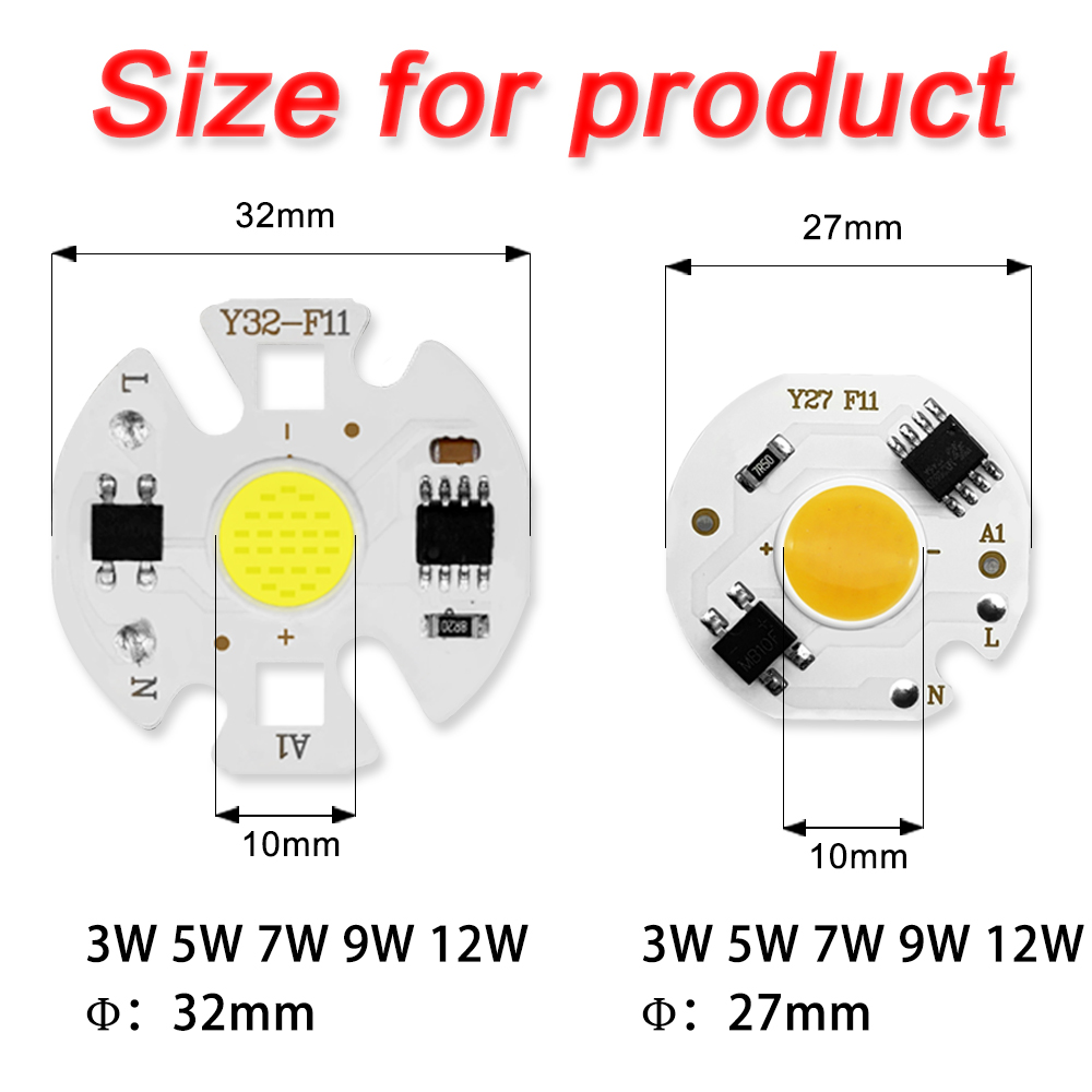 6pack COB LED Chip Lights 220V - Outdoor Spotlight recension och pris