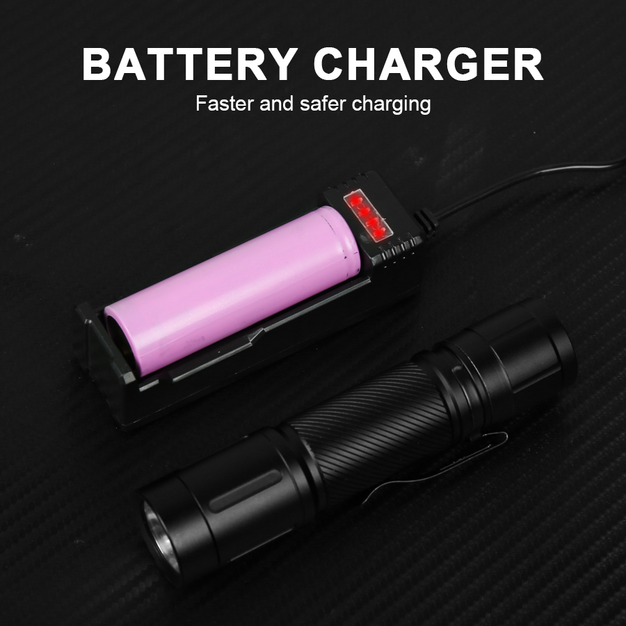 1200LM Fixed Focus LED Flashli - Outdoor Spotlight recension och pris