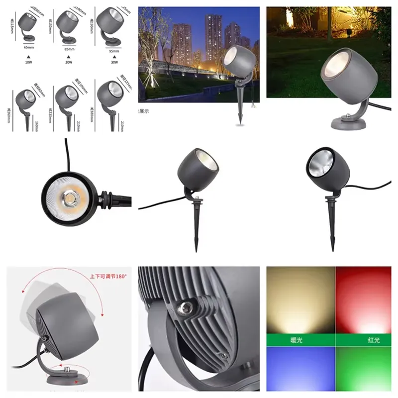 Hot Sale IP65 10W 20W 30W AC D - Outdoor Spotlight recension och pris
