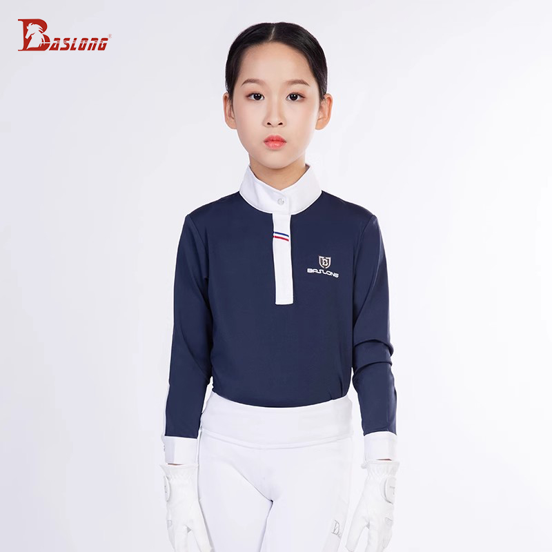 Baslong Equestrian Clothing Ki - Polo Shirt Equestrian recension och pris