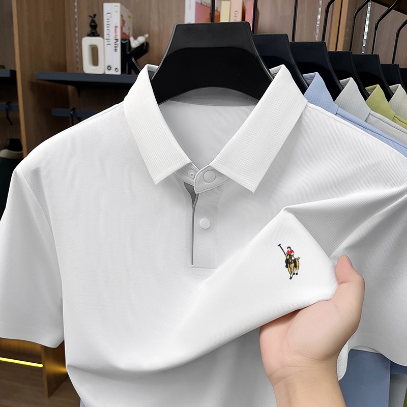 Luxury men classic brand fashi - Polo Shirt Equestrian recension och pris