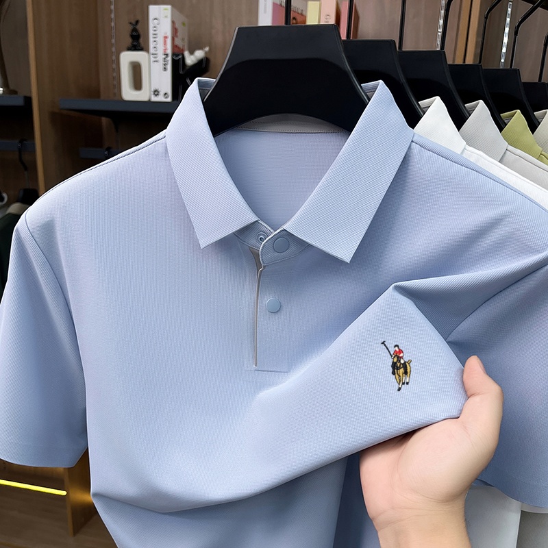 Luxury men classic brand fashi - Polo Shirt Equestrian recension och pris