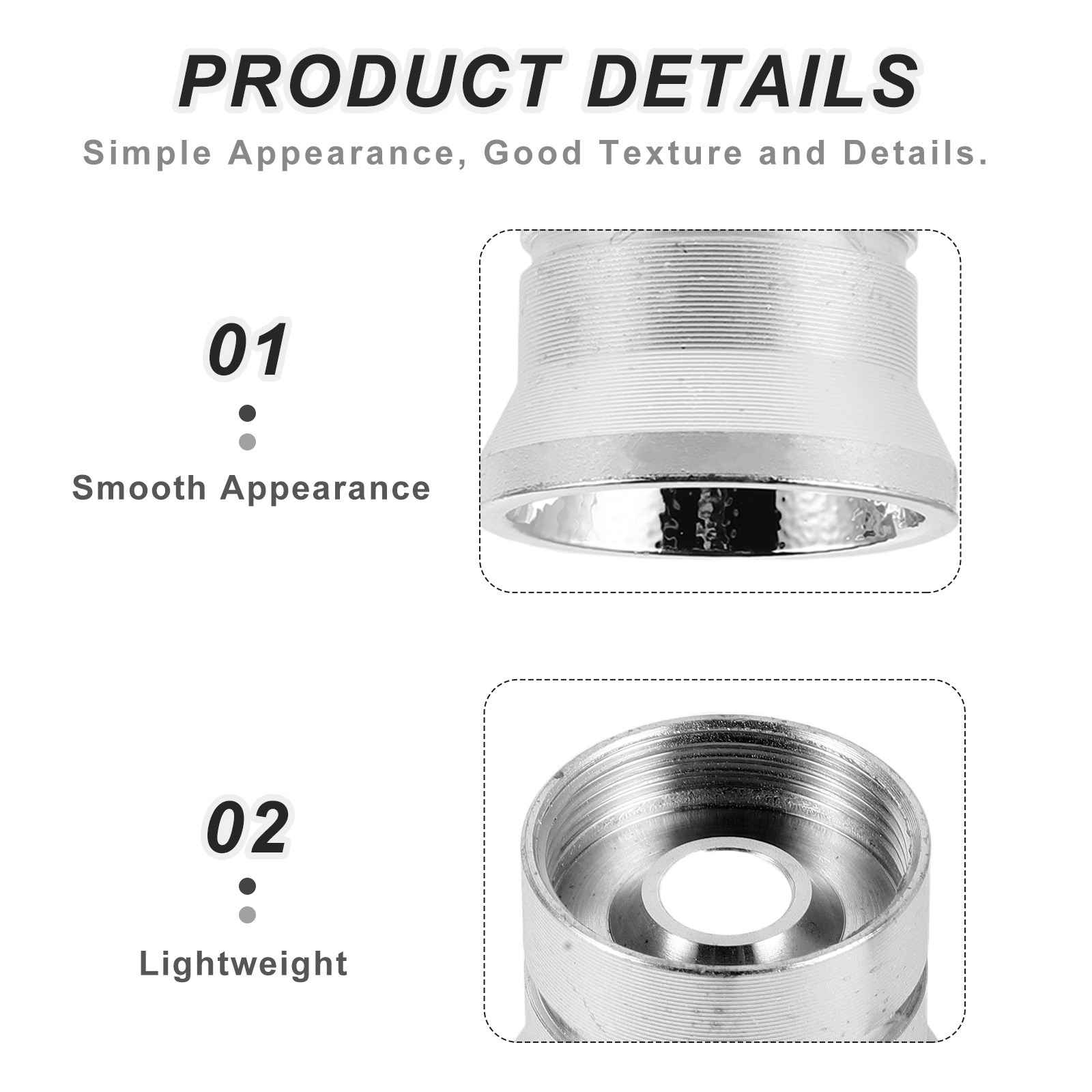 2Pcs Flashlight Reflector Cup  - Outdoor Spotlight recension och pris