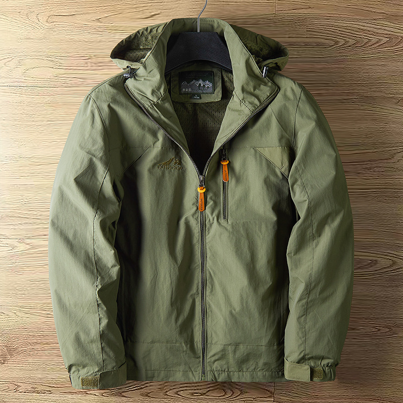 Spring Mens Rainproof Jacket H - Outdoor Sport Waterproof Jacket recension och pris