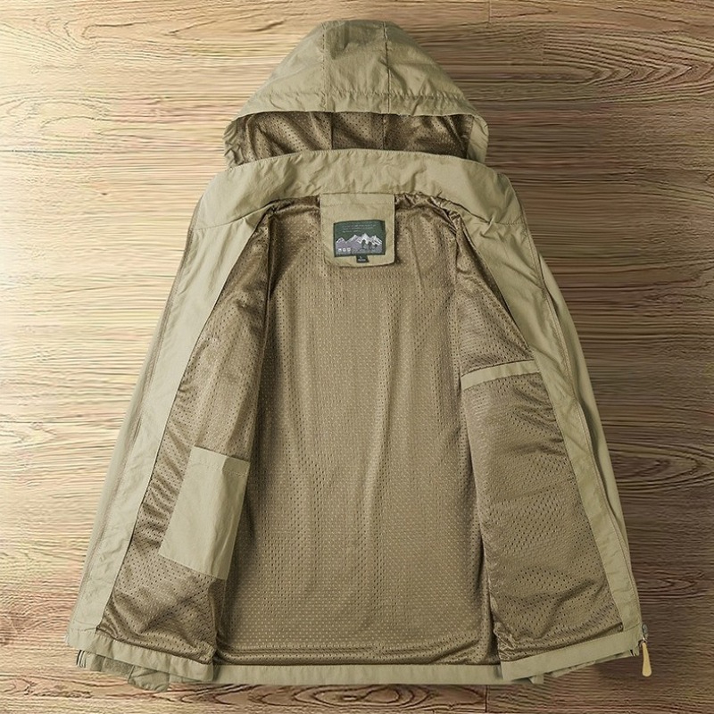 Spring Mens Rainproof Jacket H - Outdoor Sport Waterproof Jacket recension och pris