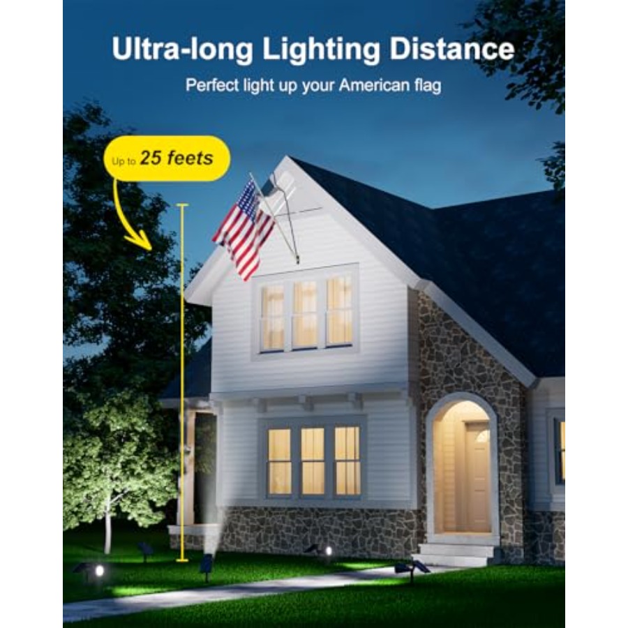 Solar Spotlights Outdoor Water - Outdoor Spotlight recension och pris