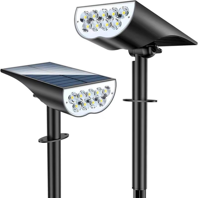 9 LED Solar Garden Spotlights  - Outdoor Spotlight recension och pris