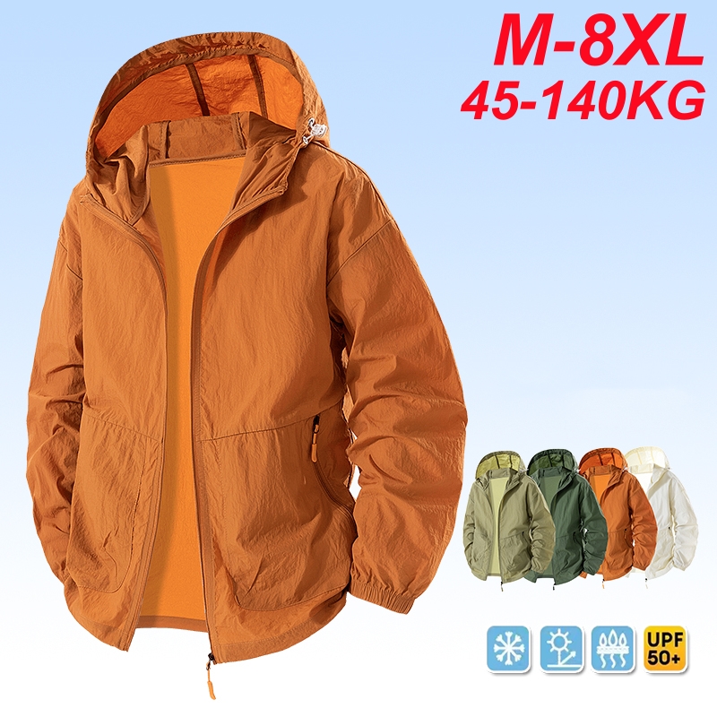 UPF 50+ Summer Hiking Jacket M - Outdoor Sport Waterproof Jacket recension och pris