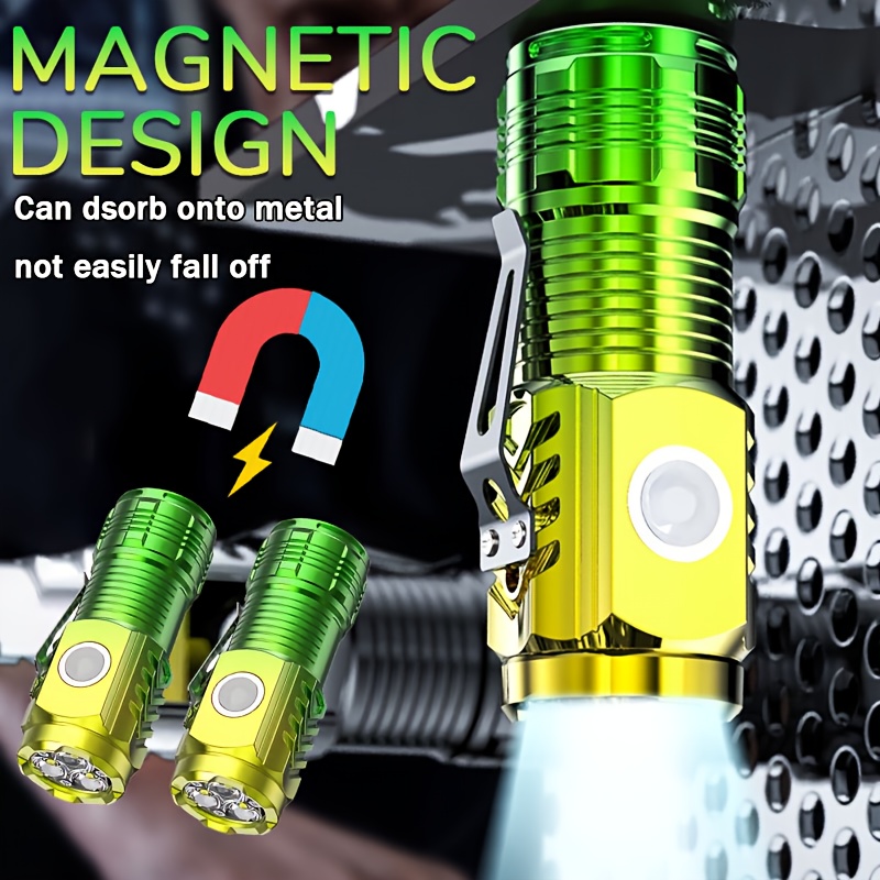 Mini 3LED Flashlight With Pen  - Outdoor Spotlight recension och pris