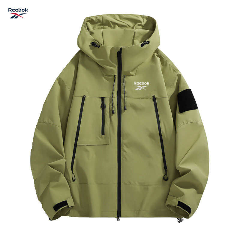 Reebok Men's Hooded Jacket, Bl - Outdoor Sport Waterproof Jacket recension och pris